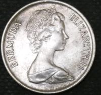 Лот: 10625685. Фото: 2. Экзотика с рубля (10048) Бермудские... Монеты