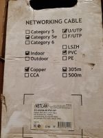 Лот: 25356322. Фото: 3. Интернет кабель Netlan 5e, 305m. Строительство и ремонт