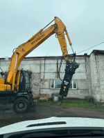Лот: 25578710. Фото: 4. Аренда колесного экскаватора Hyundai... Красноярск