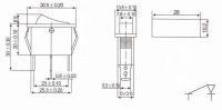 Лот: 7482474. Фото: 4. Тумблер зеленый с подсветкой