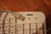 Лот: 1615395. Фото: 3. Клавиатура Dialog usb. Компьютеры, оргтехника, канцтовары