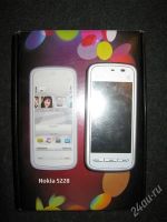 Лот: 1365214. Фото: 3. Nokia 5228 white-silver. Красноярск