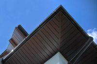 Лот: 5313694. Фото: 2. VOX. Софит без перфорации темно-коричневый... Строительные материалы