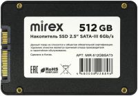 Лот: 25113012. Фото: 3. SSD-накопитель 512Гб Mirex SA500... Компьютеры, оргтехника, канцтовары