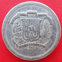 Лот: 4892430. Фото: 2. (№3705) 25 сентаво 1981 (Доминиканская... Монеты