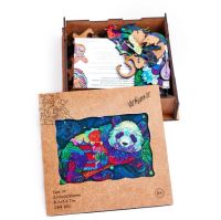 Лот: 20506922. Фото: 3. Пазл деревянный Vit Made It, Панда... Дети растут