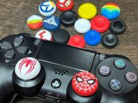 Лот: 18676328. Фото: 2. Dualshock 4 + ПАРА накладок на... Игровые приставки, консоли, видеоигры