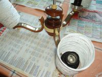 Лот: 1709956. Фото: 2. Люстра c нитяными плафонами. Освещение