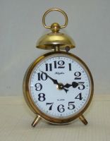 Лот: 18941101. Фото: 2. Будильник механический маленький... Антиквариат