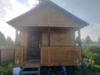 Лот: 22633853. Фото: 2. Каркасная баня 4,70*4,5 + терраса... Срубы и конструкции