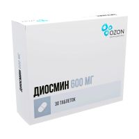 Лот: 23711330. Фото: 3. Диосмин таб.п о 600мг №30. Красота и здоровье