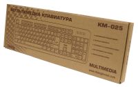 Лот: 4781207. Фото: 5. Клавиатура Dialog KM-025U Black-Blue...
