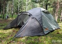 Лот: 9656090. Фото: 5. Палатка WoodLand trek 3. Два сквозных...