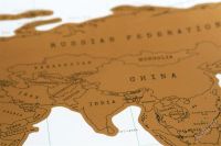 Лот: 2954922. Фото: 2. Карта путешественника со стирающимся... Сувениры