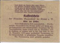 Лот: 1632612. Фото: 2. Австрия. 20 геллер 1920г. Нотгельд... Банкноты
