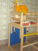 Лот: 453842. Фото: 3. Детский стульчик-трансформер...