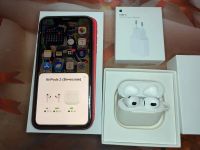 Лот: 19488116. Фото: 4. iPhone 11 128 красный (airpods...