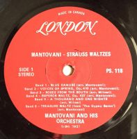 Лот: 15019930. Фото: 3. LP (виниловая пластинка) - Mantovani... Красноярск