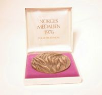 Лот: 7247953. Фото: 2. Швеция 1976 Медаль Norges - Норвегия... Значки, медали, жетоны