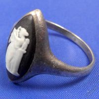 Лот: 5852753. Фото: 2. Кольцо камея Wedgwood Веджвуд... Ювелирные изделия, бижутерия, часы