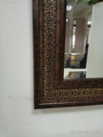Лот: 9162738. Фото: 2. Зеркало настенное в багете с фацетом... Предметы интерьера
