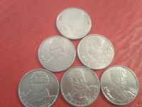 Лот: 13542431. Фото: 2. Монеты номиналом 2 рубля 6шт. Монеты