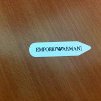 Лот: 4555964. Фото: 5. Мужская Белая рубашка Armani Jeans