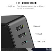 Лот: 13660441. Фото: 4. ROCK 5000 мАч 2 в 1 power Bank... Красноярск