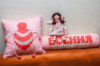 Лот: 6984260. Фото: 7. Куклы ручной работы . Мягкие буквы-подушки