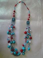 Лот: 741331. Фото: 2. Изделия из полимерной глины колье... Ювелирные изделия, бижутерия, часы