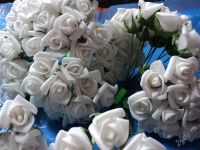 Лот: 2927318. Фото: 2. Маленькие белые латексные розы... Свадебная мода