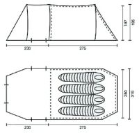 Лот: 7681965. Фото: 2. Палатка Campack-TENT кемпинговая... Туризм