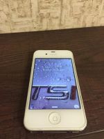 Лот: 4919155. Фото: 4. Apple iPhone 4 16GB White