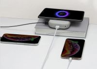 Лот: 13926555. Фото: 3. Power Bank c беспроводной зарядкой... Смартфоны, связь, навигация