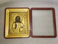 Лот: 25408817. Фото: 2. Старинная икона: Господь Вседержитель... Живопись, скульптура, фото