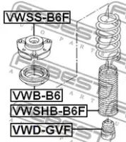 Лот: 25870130. Фото: 2. Отбойник переднего амортизатора... Автозапчасти