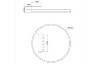 Лот: 25227699. Фото: 7. Светильник потолочный FREYA Frame