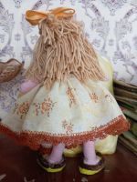 Лот: 25030959. Фото: 2. куколка из трикотажа сшитая вручную. Игрушки