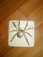 Лот: 39639. Фото: 2. брошь-паук! Новьё!