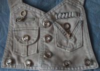 Лот: 4465162. Фото: 4. джинсовые шорты-комбез. Красноярск