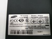 Лот: 13292135. Фото: 2. Монитор Samsung SyncMaster E1920. Мониторы, проекторы