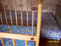 Лот: 4683975. Фото: 3. Деревянная кроватка-качалка-маятник... Мебель
