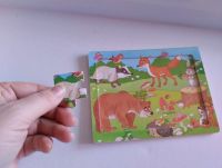 Лот: 21559467. Фото: 2. Пазл деревянный "Животные". Игрушки