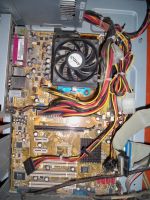Лот: 4994382. Фото: 3. Корпус+ блок питания+ материнская... Компьютеры, оргтехника, канцтовары