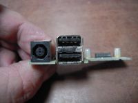 Лот: 8863402. Фото: 3. Разъем питания + 2 USB порта... Компьютеры, оргтехника, канцтовары