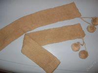 Лот: 2947593. Фото: 2. Гетры с помпончиками Бежевые... Женская одежда