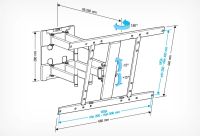 Лот: 19830047. Фото: 2. Кронштейн для ТВ Holder LCD-SU6602-B. Аксессуары