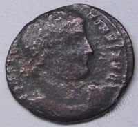 Лот: 1220956. Фото: 2. Древний Рим. Фолис. 4-й век н... Монеты