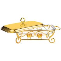 Лот: 25606097. Фото: 3. Мармит прямоугольный Agness gold... Домашний быт
