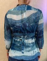 Лот: 14580984. Фото: 2. Лёгкая голубая блузка MEXX. Женская одежда
